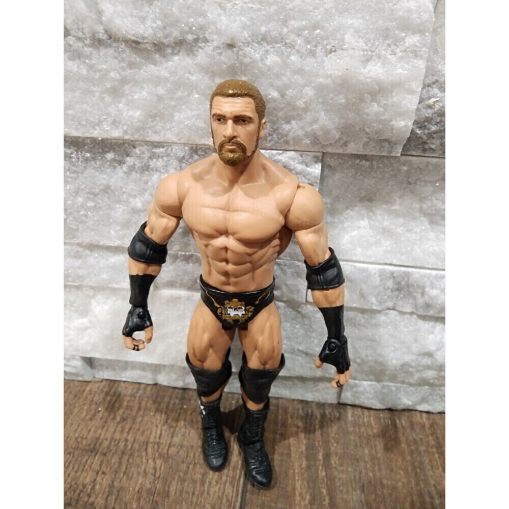 2011 WWE Triple H (HHH) Mattel Basic 7" Wrestling Action Figure Posable Loose